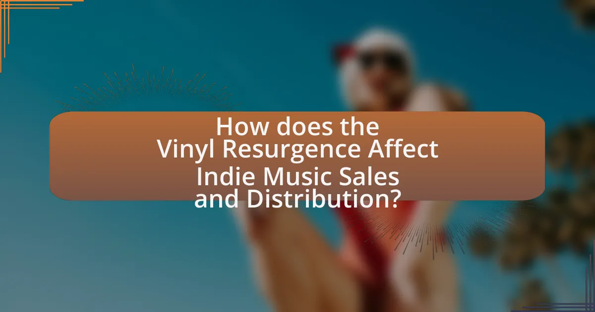 How does the Vinyl Resurgence Affect Indie Music Sales and Distribution?