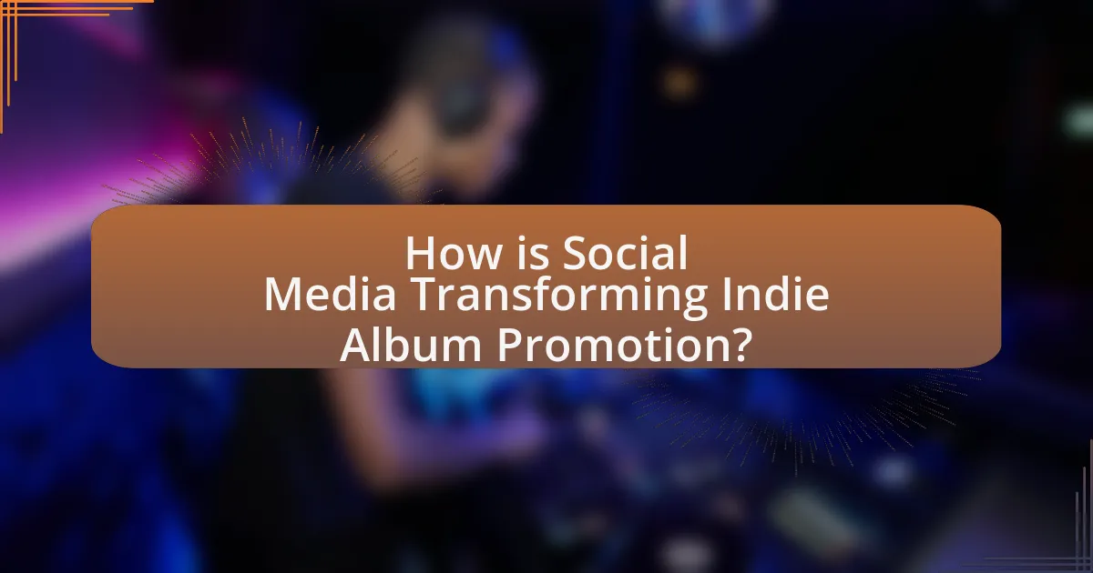 How is Social Media Transforming Indie Album Promotion?
