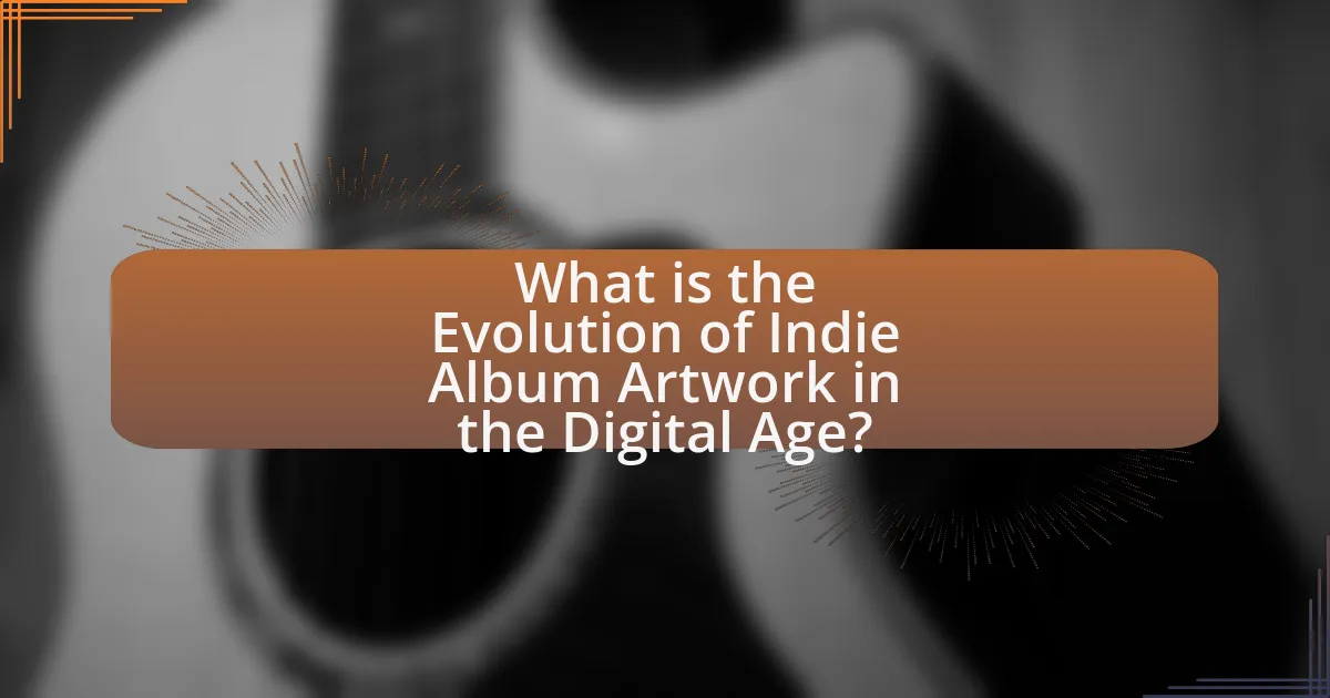 What is the Evolution of Indie Album Artwork in the Digital Age?